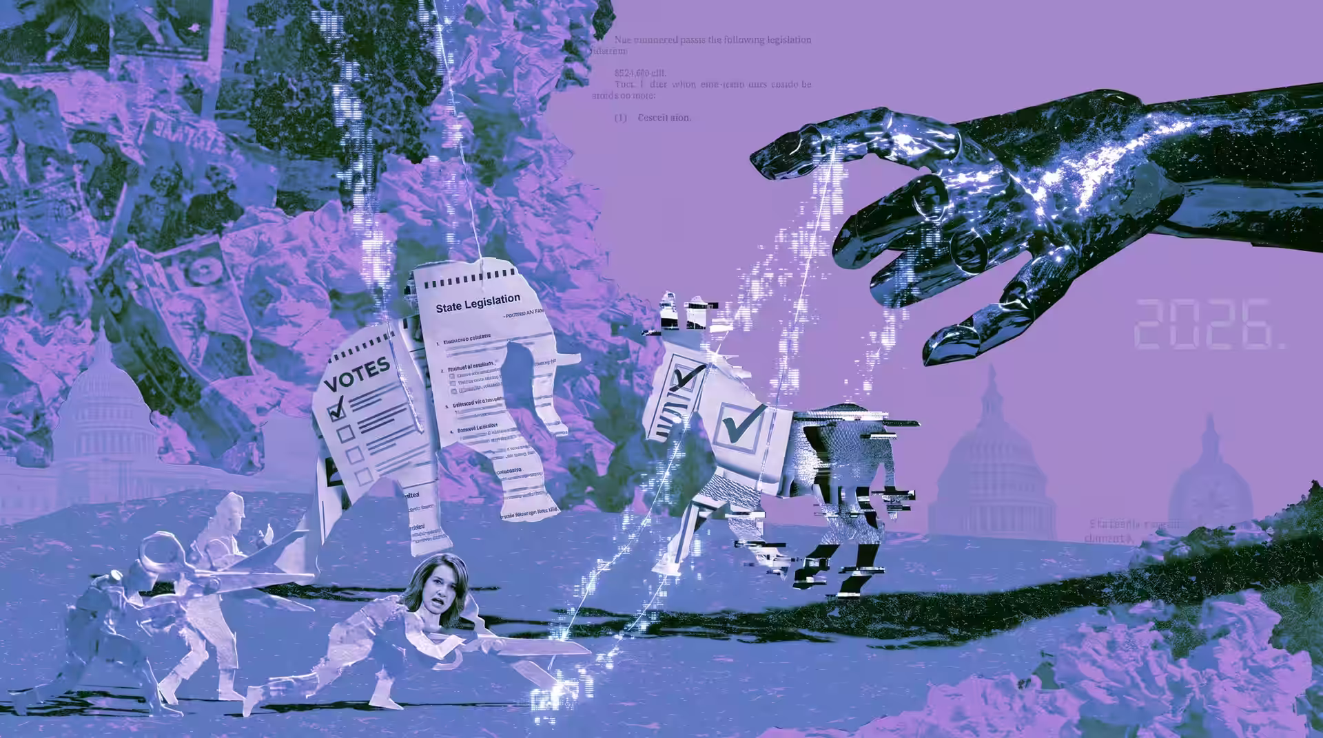 States race to regulate AI in political ads before 2026 elections